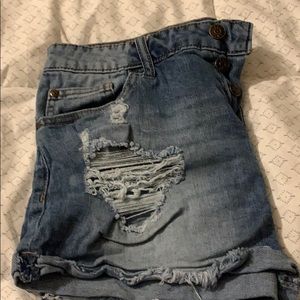 Jean shorts